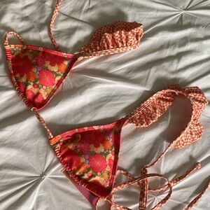 Strawberry Milk Mob Citrus Kiss Bikini Top